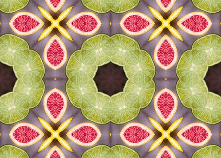Colorful Fractal Abstract Background Art