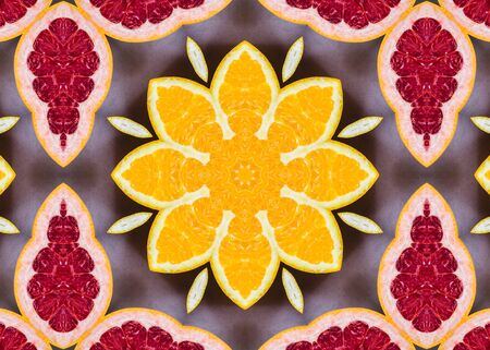 Colorful Fractal Abstract Background Art