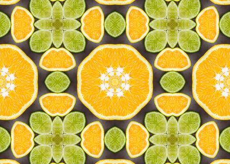 Colorful Fractal Abstract Background Artの写真素材