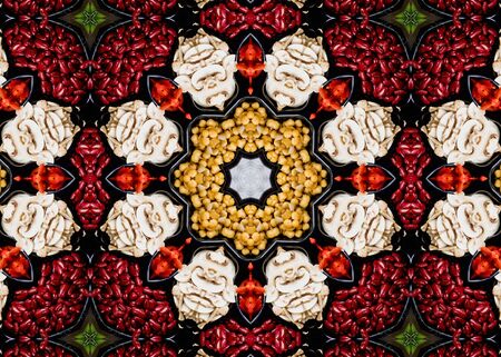 Colorful Fractal Abstract Background Artの写真素材