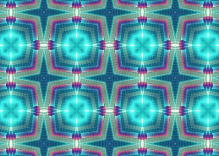 Colorful Fractal Abstract Background Art