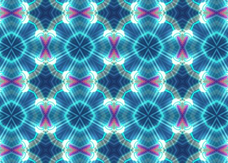 Colorful Fractal Abstract Background Art