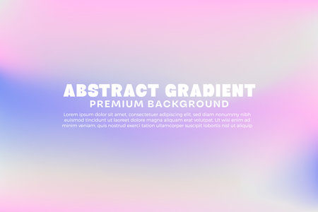Colorful Bright Vibrant Gradient Background with Abstract Wave for Website, Poster, Magazine, Postcard or Aesthetic Design.のイラスト素材