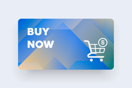 Button Design for CTA or Call to Action with Colorful Gradient and Modern Styleのイラスト素材