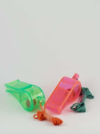 Whistleの写真素材