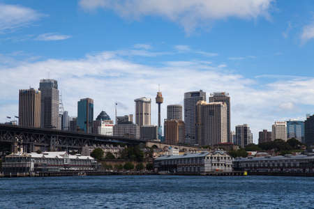Central Business District Sydney Harbour area Australia 12.12.2013のeditorial素材
