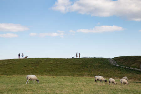 Avebury, Wiltshire England UK 15.08.2016のeditorial素材