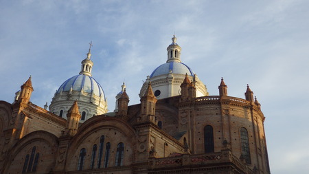 Cathedral of Cuenca Ecuadorのeditorial素材
