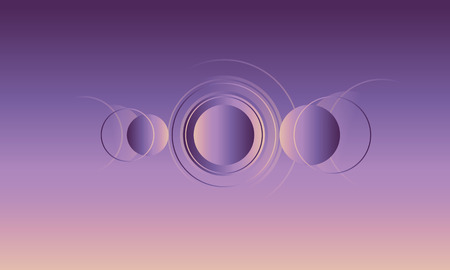 Abstract, minimal background with circle and use gradient 