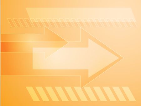 Forward moving arrows pointing right, design illustrationの写真素材