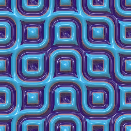 Colorful abstract patterns glossy ceramic plastic surface lookの写真素材