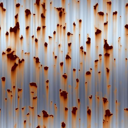 Rusted corroded metal surface texture background illustration