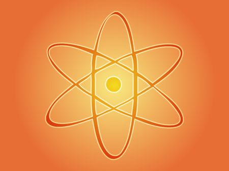 Atomic symbolの写真素材