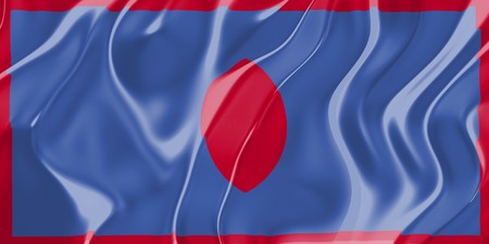 Flag of Guam, national country symbol illustrationの写真素材