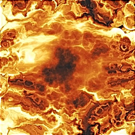 Fiery explosion and flames texture, rendered illustration