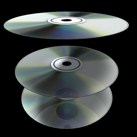Data information storage on optical media cd dvd