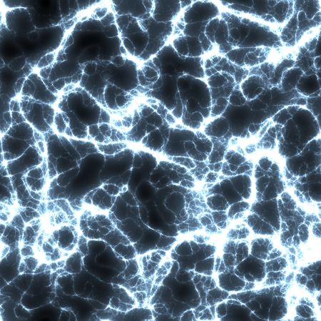 Abstract wallpaper illustration of wavy flowing electrical lightning