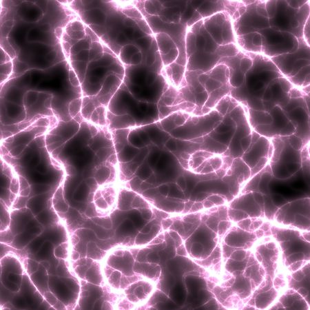 Abstract wallpaper illustration of wavy flowing electrical lightningの写真素材