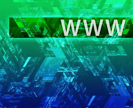 Data internet abstract illustrating electronic information conceptsの写真素材