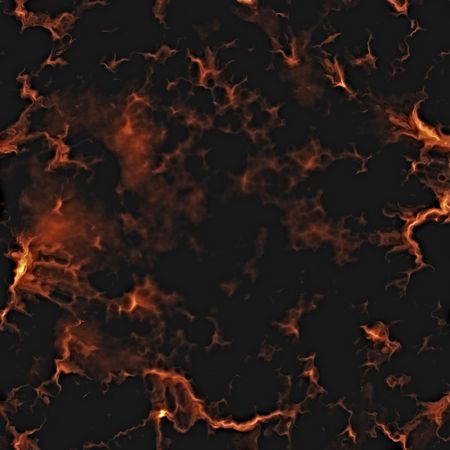 Fiery explosion and flames texture, rendered illustration