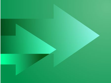 Forward moving arrows pointing right, clipart illustrationの写真素材