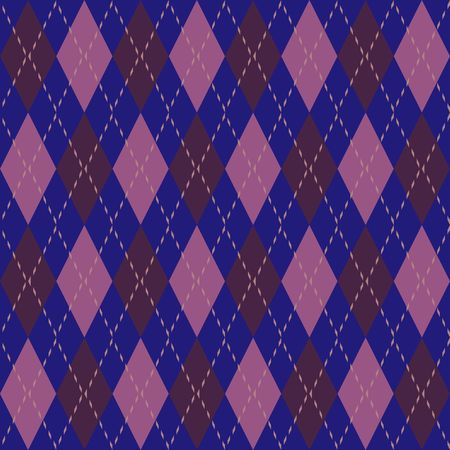 Argyle knit pattern seamless tiling background texture