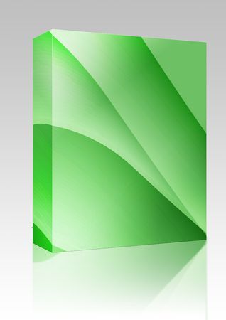 Software package box Abstract wallpaper illustration of wavy flowing energy and colorsの写真素材