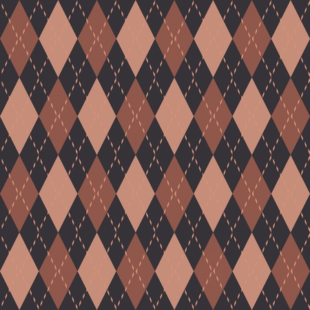 Argyle knit pattern seamless tiling background textureの写真素材