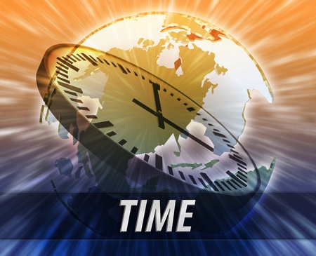 America international business time logistics management concept background