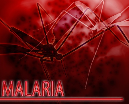 Abstract background digital collage concept illustration malaria mosquito diseaseの写真素材