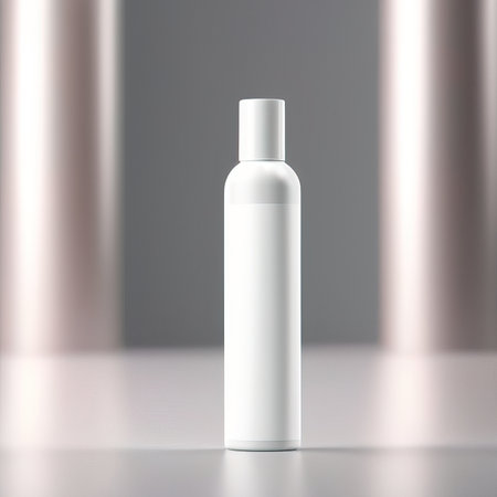 Skincare makeup product, generic packaging mockup product shotの素材