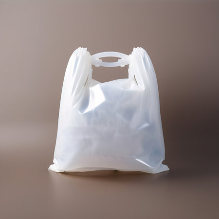 Plastic bag pouch, generic blank product packaging mockupの素材
