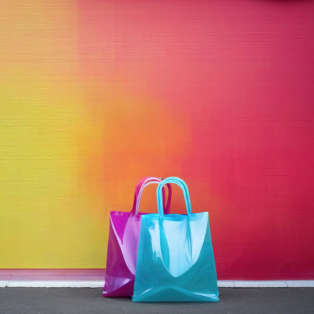 Plastic bag pouch, generic blank product packaging mockupの素材