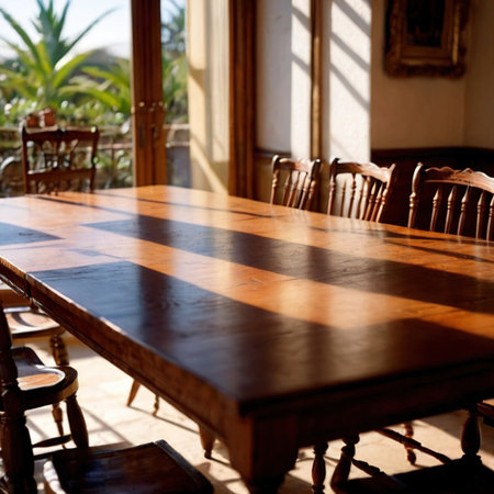 Table , wooden household furniture on which to place itemsの素材