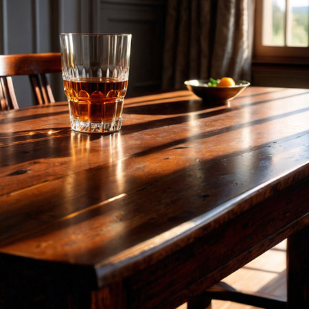 Table , wooden household furniture on which to place itemsの素材