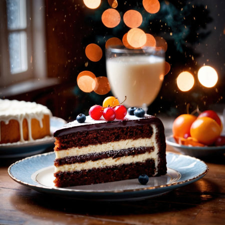 Lane Cake, cake, dessert, baked, popular, traditional, sweet, snack, homemade, bakery, cuisine, pastryの素材