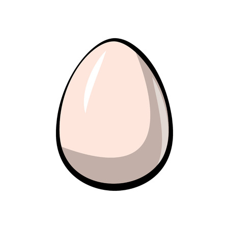 Egg icon. Easter icon. Vector illustration Design elementのイラスト素材