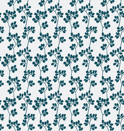 Seamless pattern of romance design purple flower silhouette Vector eps 10の写真素材