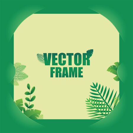 Green Frameのイラスト素材