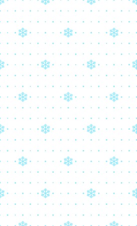seamless Snowflake patternのイラスト素材