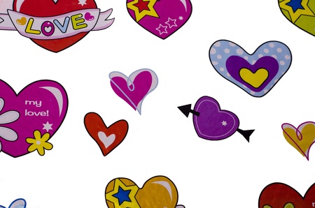 Love collection の写真素材