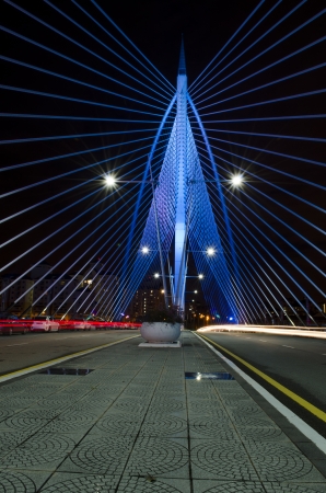 This image is taken at Putrajaya on sunset. The image shows the putraja bridges of malaysia.の写真素材
