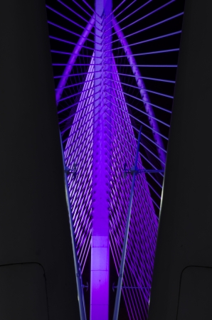 This image is taken at Putrajaya on sunset. The image shows the putraja bridges of malaysia.の写真素材