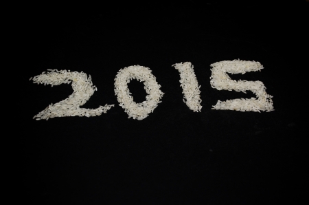 The years 2015の写真素材