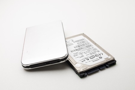 Kedah, Malaysia - January 25, 2015 : Hitachi Laptop Hard Disk Drive. Hitachi provides infrastructure...