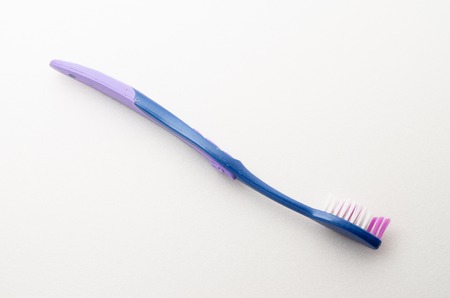 Blue toothbrushの写真素材
