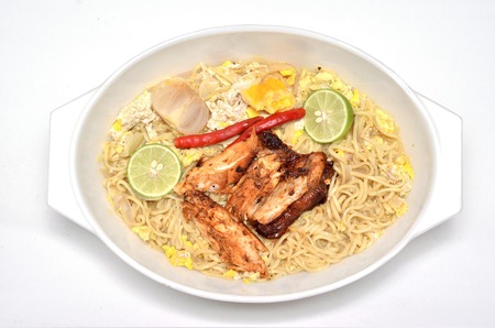 Instant Noodle with chicken