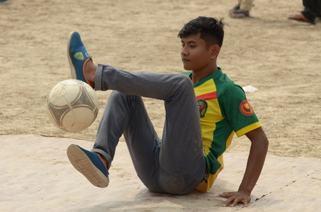 Perlis, Malaysia - March 05, 2017: Perlis East Wind Carnival was a yearly event of Perlis. Consist of food booth, game, challange, contest, and fun park. Nik Freestylerのeditorial素材