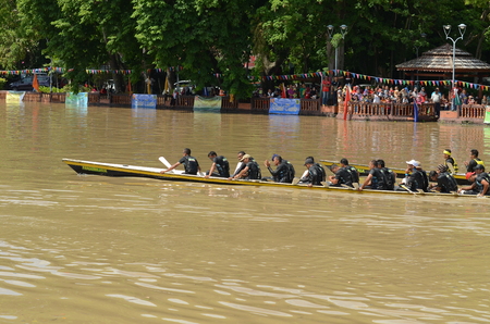 Kedah, Malaysia - May 06, 2017: International River Sport Festival (Temasya Sukan Sungai) in Malaysia of 84th due to the Birthday of His Highness Tuanku Sultan Kedah.のeditorial素材