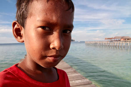 BAJAU LAUT KIDS SABAH SEA GYPSY MALAYSIA